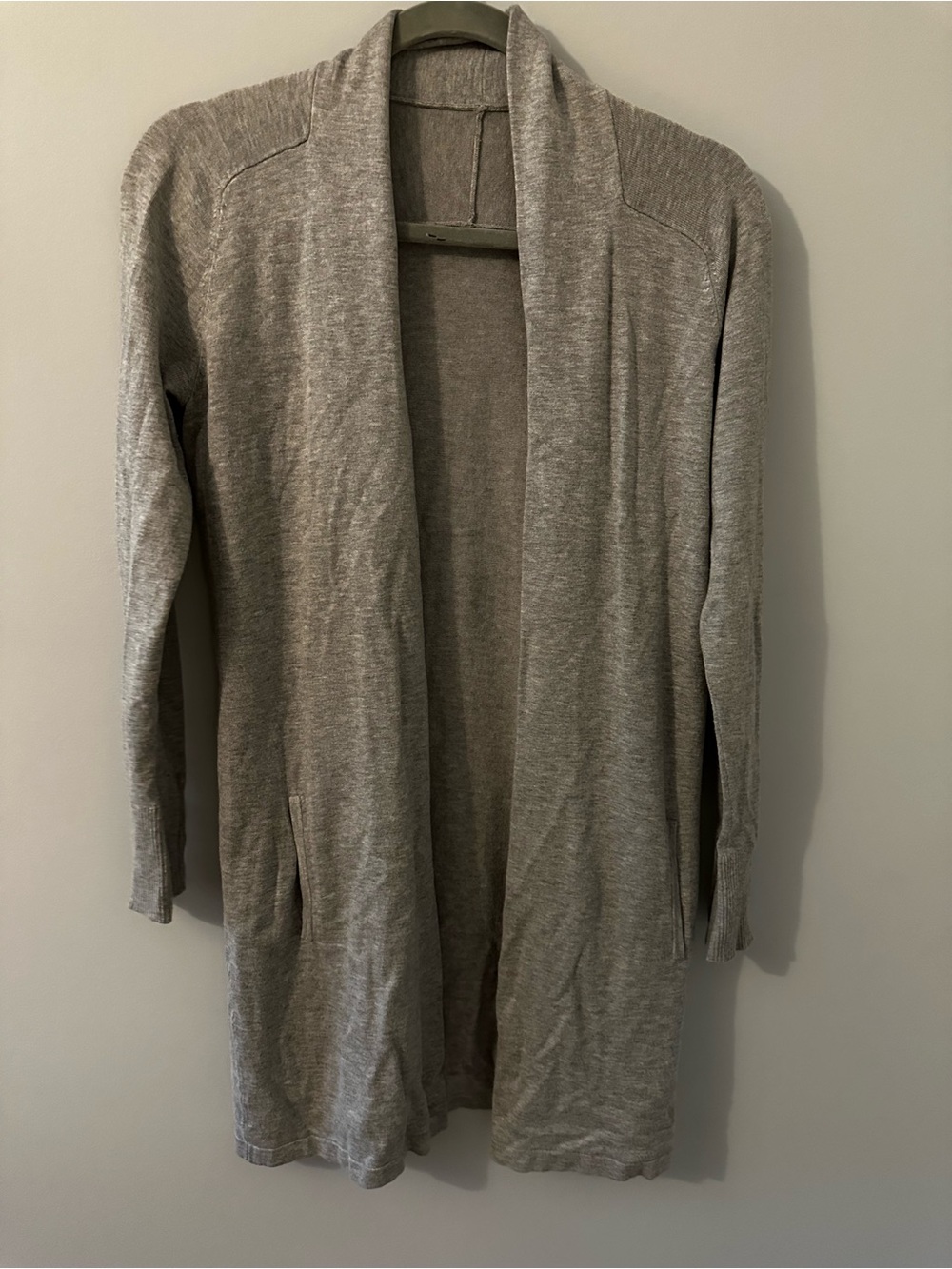 Inwear Women's Open-Front Cardigan - Light Gray